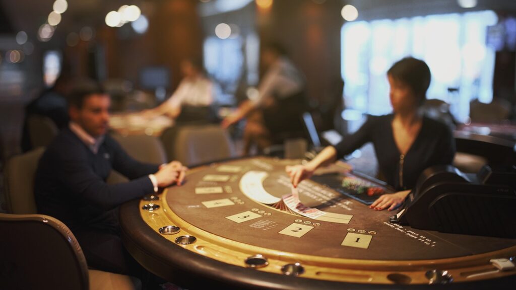 blackjack dans un casino sans dépôt
